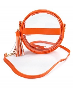 Circle Clear Crossbody BA510008 ORANGE
